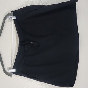Zella Black Women's Skort With Drawstring And Two Pockets In Front XL